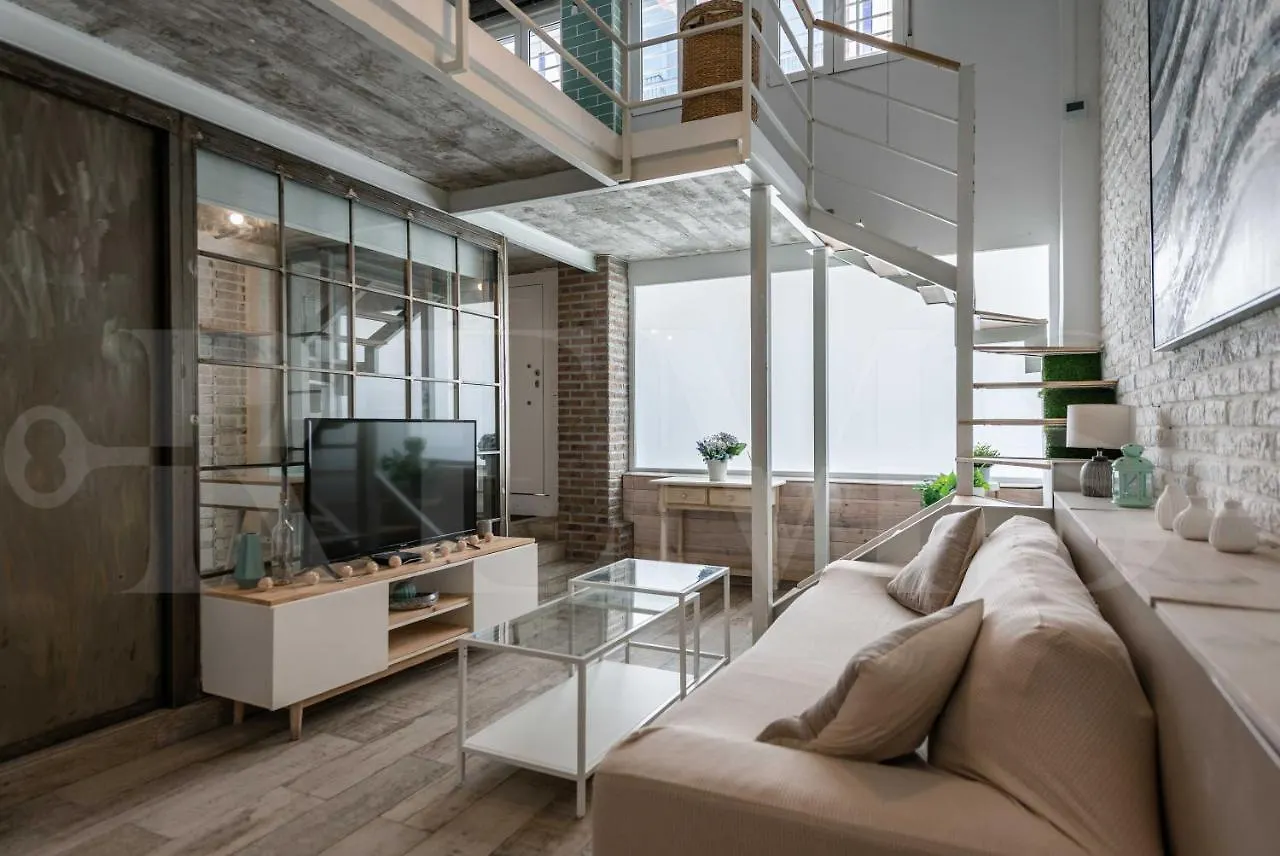 Apartment Bright Duplex Loft Next To The City Center By Rems Malaga